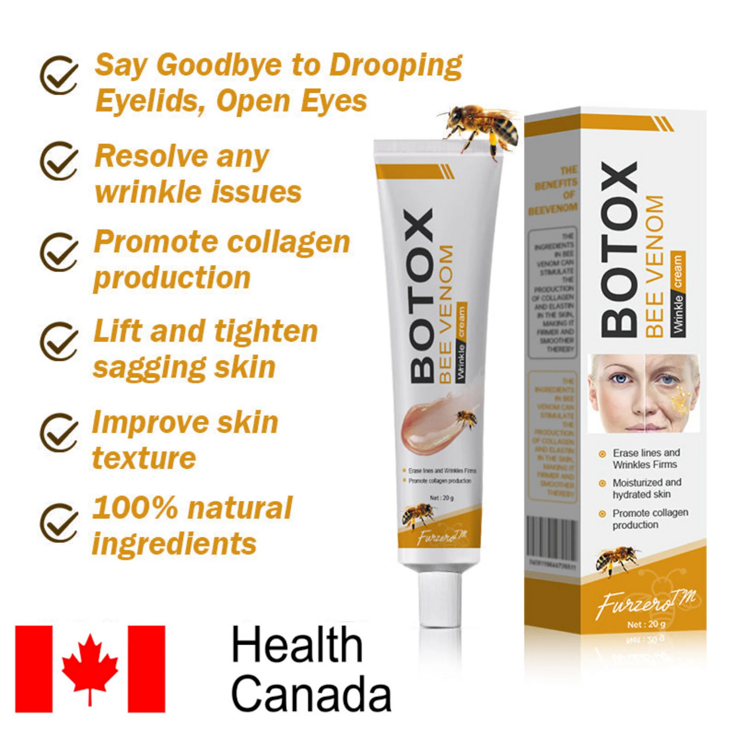 Botox Bee Venom Wrinkle Removal Cream