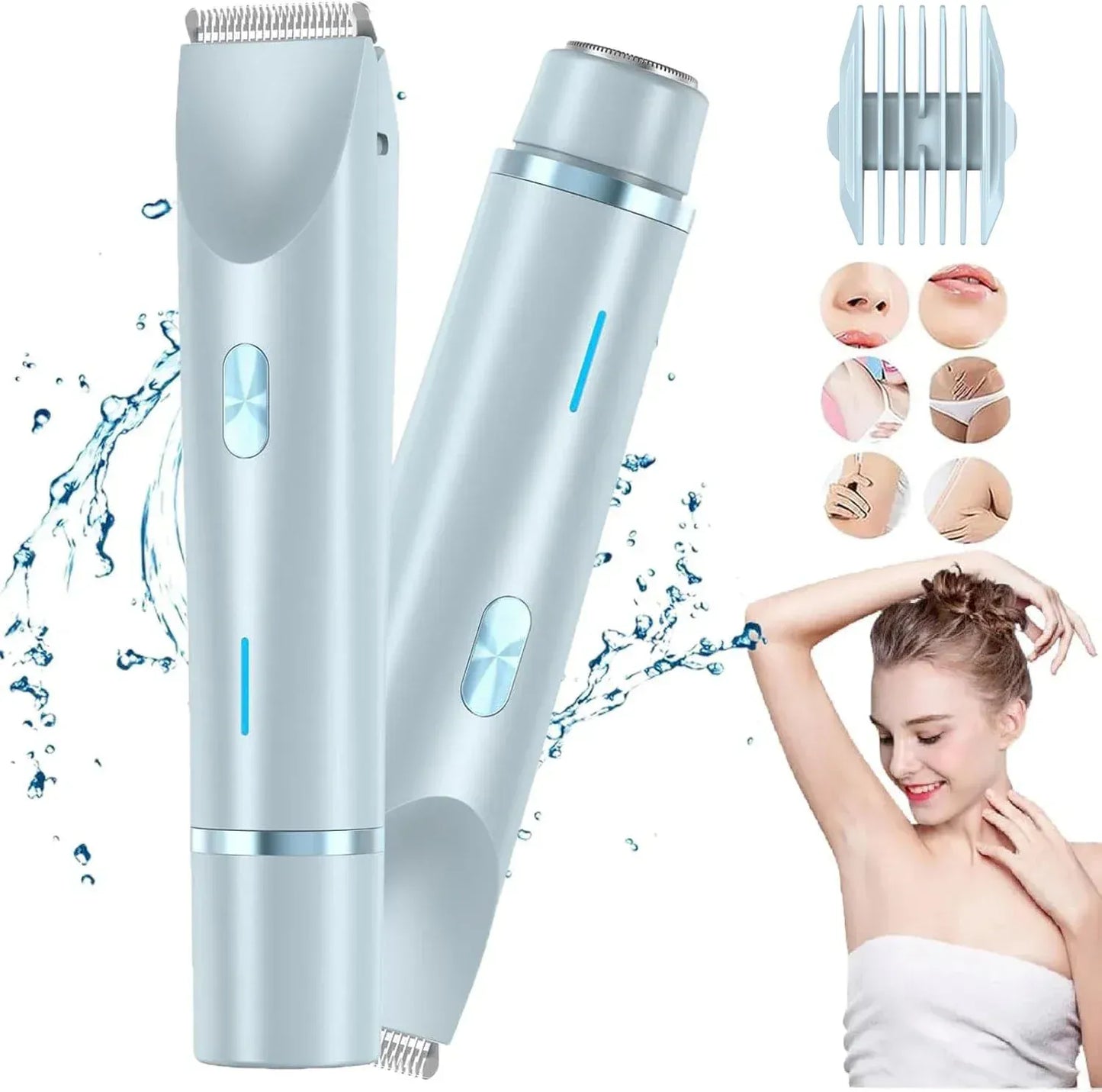 Double Head Electric Shaver